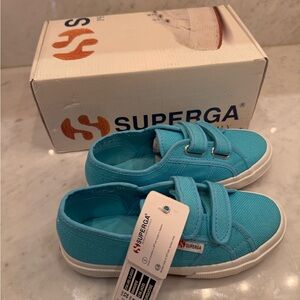 Superga Kids' Turquoise Blue Sneakers NWT — Size 1